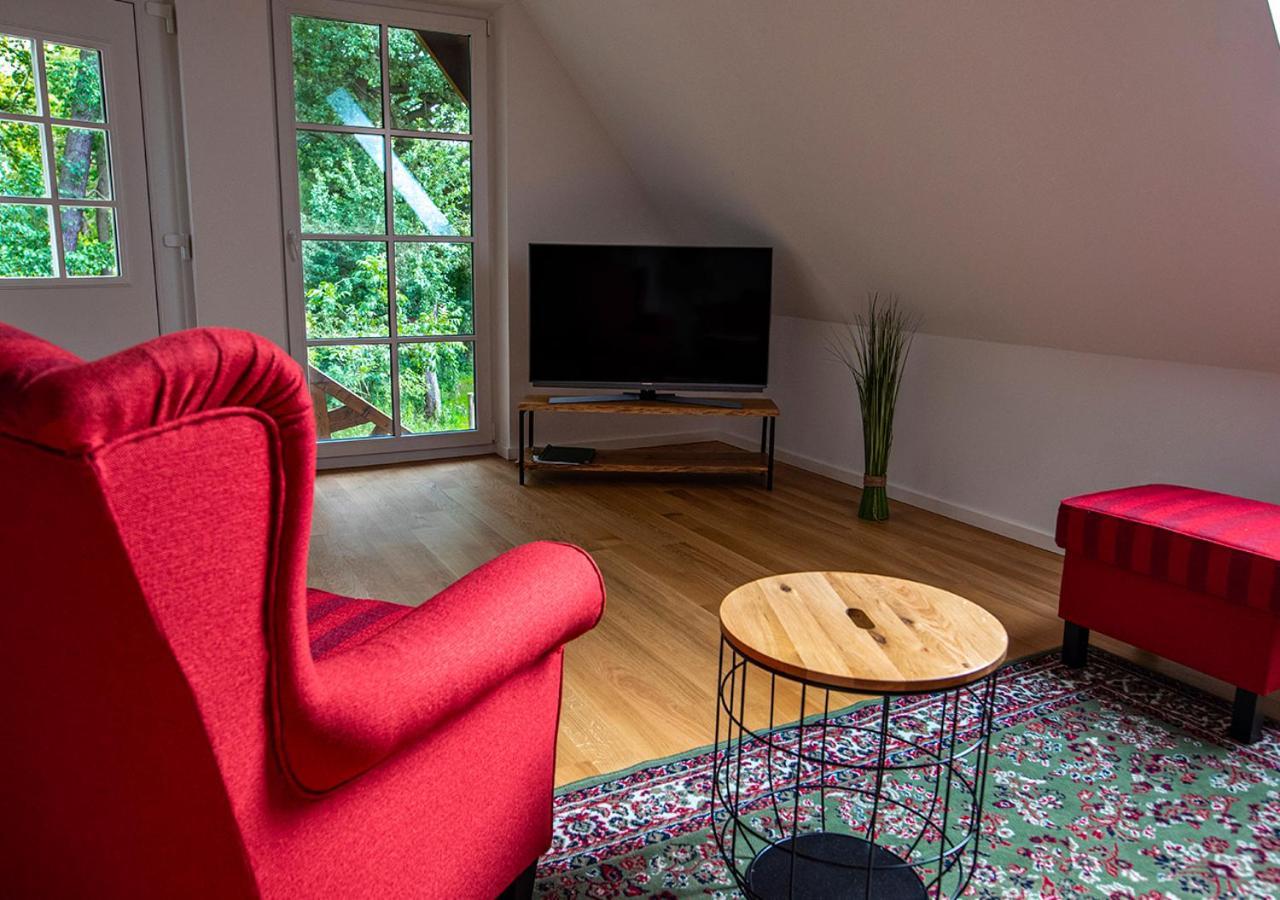 Vierseitenhof Appartements ブルク エクステリア 写真